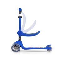 FUZZY 3-Wheel Balance Scooter with Seat for Kids blue