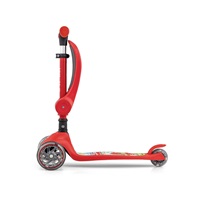 FUZZY 3-Wheel Balance Scooter with Seat for Kids red