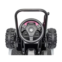 Electric tractor with trailer Milly Mally Farmer pink