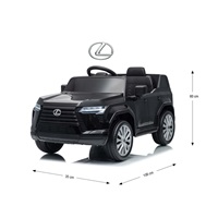 Electric baby car Milly Mally Lexus GX550 black