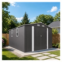 Metal Garden Shed (305 × 366 cm)