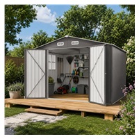 Metal Garden Shed (305 × 366 cm)