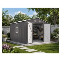 Metal Garden Shed (305 × 366 cm)