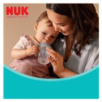 NUK Perfect Match training baby bottle 150 ml, glow-in-the-dark