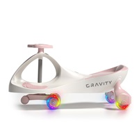 Children's gravity balance bike Gravity Milly Mally cream pink