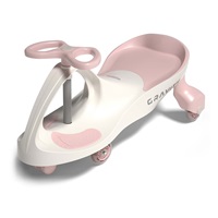 Children‘s gravity balance bike Gravity Milly Mally cream pink