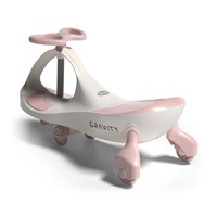 Children‘s gravity balance bike Gravity Milly Mally cream pink