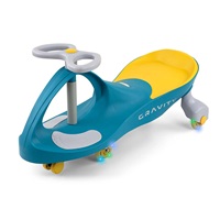 Children‘s gravity balance bike Gravity Milly Mally green yellow