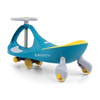 Children‘s gravity balance bike Gravity Milly Mally green yellow