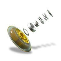 Children‘s gravity balance bike Gravity Milly Mally green yellow