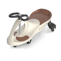 Children‘s gravity balance bike Gravity Milly Mally beige brown