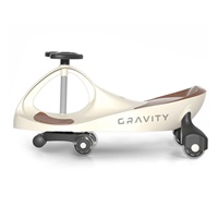 Children‘s gravity balance bike Gravity Milly Mally beige brown