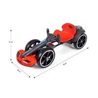 Electric go-kart GOKART BOLT Milly Mally red