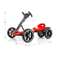 Electric go-kart GOKART BOLT Milly Mally red