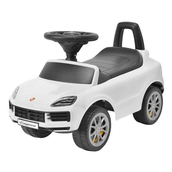 Milly Mally Porsche Cayenne S white ride-on car