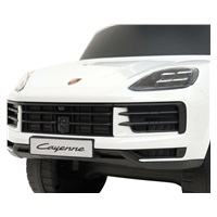 Milly Mally Porsche Cayenne S white ride-on car