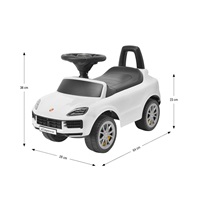 Milly Mally Porsche Cayenne S white ride-on car