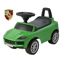 Milly Mally Porsche Cayenne S green ride-on car