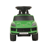 Milly Mally Porsche Cayenne S green ride-on car