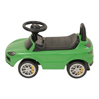 Milly Mally Porsche Cayenne S green ride-on car