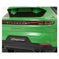 Milly Mally Porsche Cayenne S green ride-on car