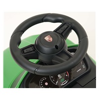 Milly Mally Porsche Cayenne S green ride-on car