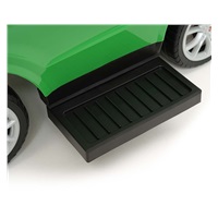 Milly Mally Porsche Cayenne green ride-on car with guide rod