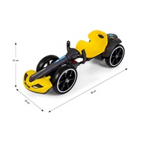 Electric go-kart GOKART BOLT Milly Mally yellow