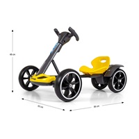 Electric go-kart GOKART BOLT Milly Mally yellow
