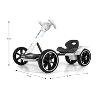 Electric go-kart GOKART BOLT Milly Mally white