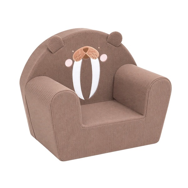 New Baby Walrus corduroy children’s armchair