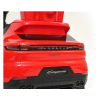 Milly Mally Porsche Cayenne red ride-on car with guide rod