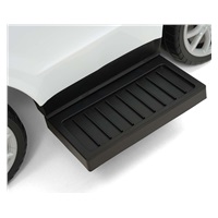 Milly Mally Porsche Cayenne white ride-on car with guide rod