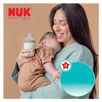 NUK Perfect Match Baby Bottle with Temperature Control Sheep 260 ml