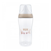 NUK Perfect Match Baby Bottle with Temperature Control XL Monkey 360 ml