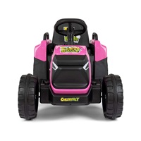 Electric tractor with trailer Milly Mally Rolly pink