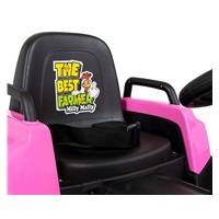 Electric tractor with trailer Milly Mally Rolly pink