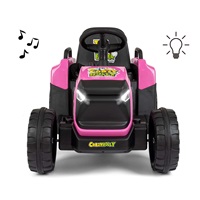 Electric tractor with trailer Milly Mally Rolly pink