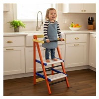 Wooden Kitchen Helper – children‘s helper