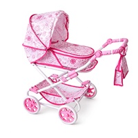 Stroller for Dolls  2in1 New Baby Monika Flowers
