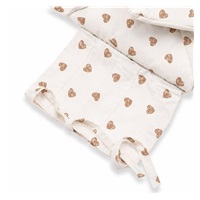 Classic lace-up wrap New Baby hearts