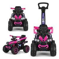 Milly Mally ride-on car Wild 3in1 pink