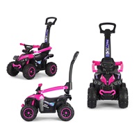 Milly Mally ride-on car Wild 3in1 pink