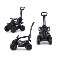 Milly Mally ride-on car Wild 3in1 black