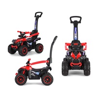 Milly Mally ride-on car Wild 3in1 red