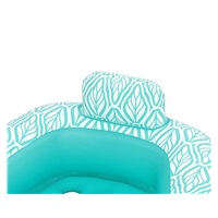Deluxe Chair Inflatable Mattress – Luxury Floating Chair for Maximum Relaxation Bestway  1,45m x 1,2m mint