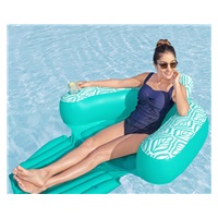 Deluxe Chair Inflatable Mattress – Luxury Floating Chair for Maximum Relaxation Bestway  1,45m x 1,2m mint