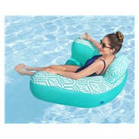 Deluxe Chair Inflatable Mattress – Luxury Floating Chair for Maximum Relaxation Bestway  1,45m x 1,2m mint