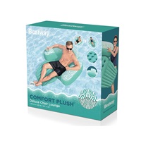 Deluxe Chair Inflatable Mattress – Luxury Floating Chair for Maximum Relaxation Bestway  1,45m x 1,2m mint