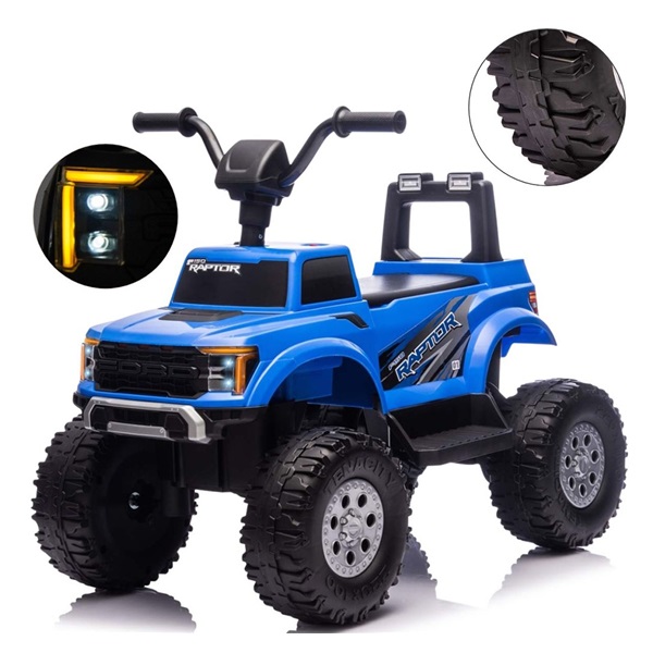 Ford F-150 Raptor Milly Mally Electric Ride-On Car blue